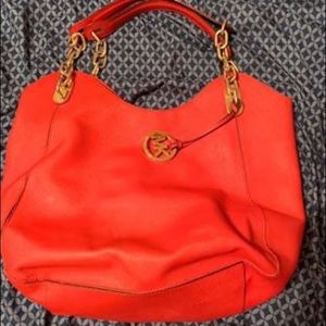 Michael Kors red bag
